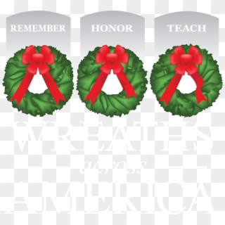 Wreaths Across America - Wreaths Across America Logo, HD Png Download