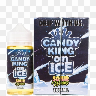 Candy King Worms On Ice - Caffeinated Drink, HD Png Download