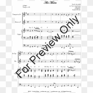 French Horn) Thumbnail - Sheet Music, HD Png Download