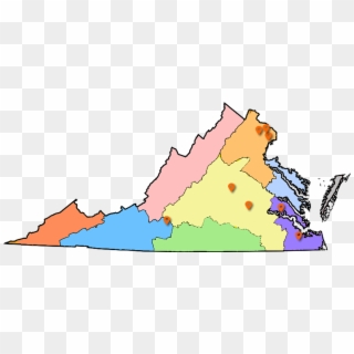 Find Links To Example Documents, With Introductions - Map Of Virginia Counties, HD Png Download