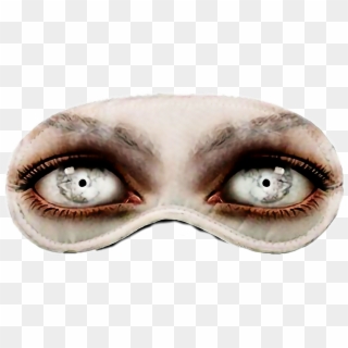 #ftestickers #mask #eyes #horror #creepy - Eye Mask Sleep Funnies, HD Png Download