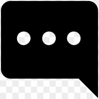 Oojs Ui Icon Ongoingconversation-rtl - Three Dots, HD Png Download