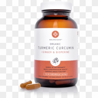 Turmeric Curcumin With Ginger & Bioperine, HD Png Download
