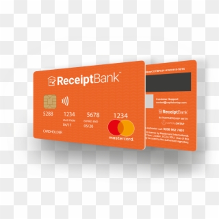 Receipt Bank Credit Card - Graphic Design, HD Png Download