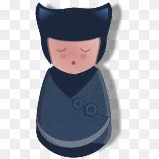 This Free Icons Png Design Of Doll Illustration Blue - Doll, Transparent Png