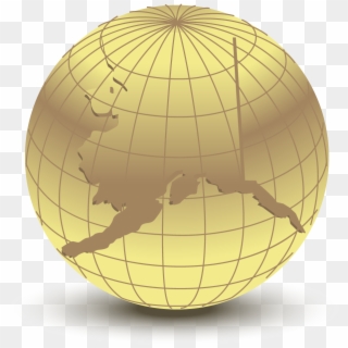 Globe Tp Background - Sphere, HD Png Download