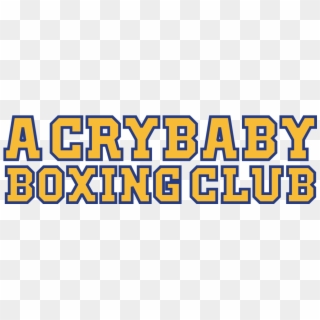 A Crybaby Boxing Club - West Muskingum High School, HD Png Download
