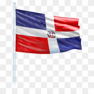 Dominicanos Celebrarán Independencia Con Izamiento - Bandera Dominicana Png, Transparent Png