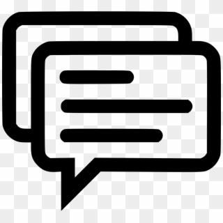 Sms Chat Message Information Memo Whatsapp Comments - Png Icon Of Sms, Transparent Png