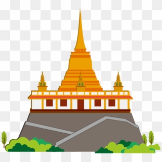 Thailand Clip Art - Thailand Temple Clip Art Png, Transparent Png