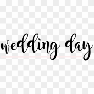 Wedding Day Title - Wedding Day Title Png, Transparent Png
