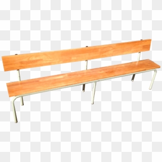 School Bench Png - Outdoor Bench, Transparent Png