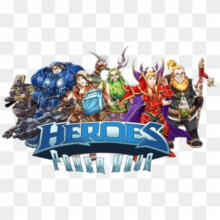 Heroes Powerhour Logo - Heroes Of The Storm, HD Png Download