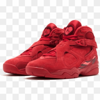 Womens Air Jordan 8 Retro Valentine's Day - Nike Charles Barkley Red, HD Png Download