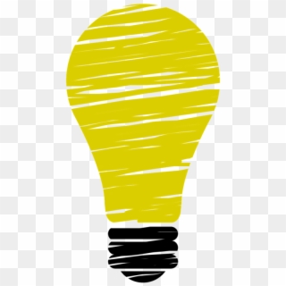 Png Black And White Innovation Incandescent Light Bulb - Light Bulb Idea Transparent, Png Download