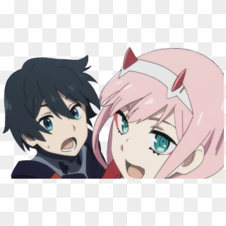 View Samegoogleiqdbsaucenao Zero Two And Hiro Matching Hd Png Download 1339x749 Pngfind