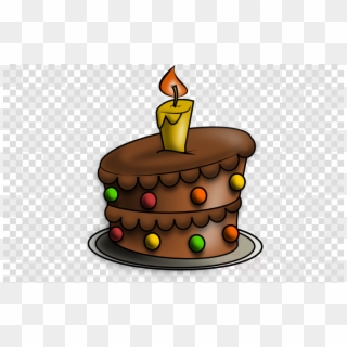 Cake Drawing Png Image Transparent Background - Drawing Birthday Cake With Colour, Png Download