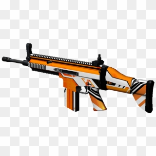 Scar Asiimov - Assault Rifle, HD Png Download