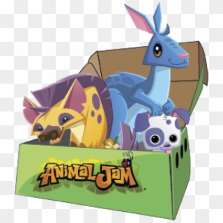 Animal Jam Box - Cartoon, HD Png Download