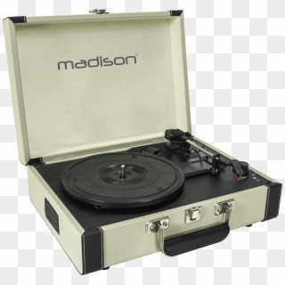Madison Vintage Turntable Case With Bluetooth, Usb, - Cdj, HD Png Download