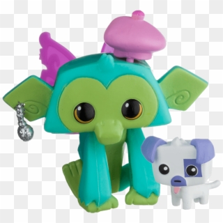 Image Lucky Monkey And Pet Puppy Png - Animal Jam Toys, Transparent Png