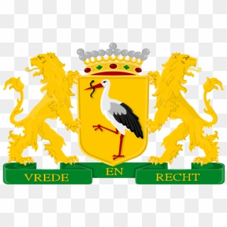 Coat Of Arms Of The Hague - Ooievaar Den Haag, HD Png Download