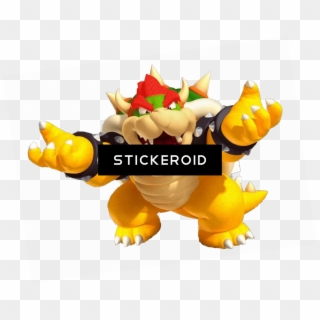 Bowser Open Arms - Bowser Mario High Resolution, HD Png Download