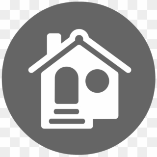 Real Estate Icon Round - Instagram Logo Png Gris, Transparent Png