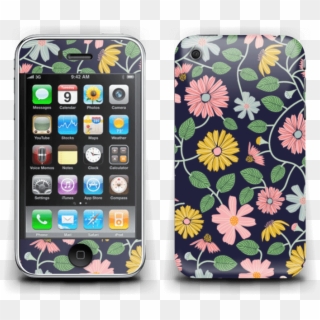 Flores Vintage - Iphone 3gs, HD Png Download