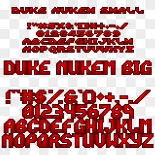 2 Comments - Duke Nukem Font, HD Png Download