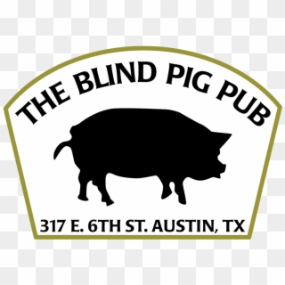 Blind Pig Logo - Domestic Pig, HD Png Download