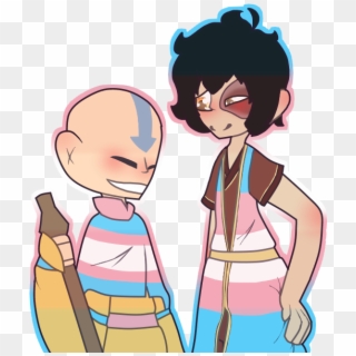 This Goes Out For My Fellow Aang Stan @zukostrans I - Cartoon, HD Png Download