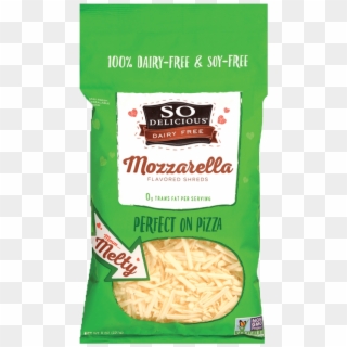 Dairy Free Mozzarella Shreds - So Delicious, HD Png Download