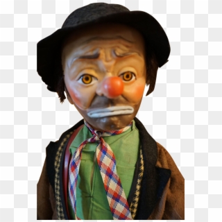 Vintage Emmett Kelly 'willie The Clown' Doll - Clown, HD Png Download