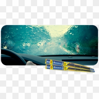 Changing Windshield Wipers, Replacing Windshield Wipers, - Drive In Heavy Rain, HD Png Download