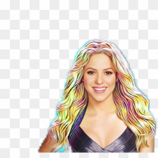 Shakira Sticker - Shakira She Wolf Makeup, HD Png Download