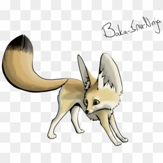 Fennec Fox Transparent Png - Cute Easy Fawn Drawings, Png Download