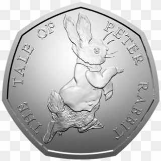 The Singapore Mint - Rare Peter Rabbit 50p Coins, HD Png Download