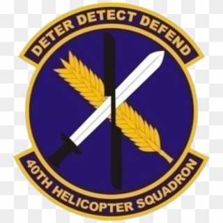 40th Helicopter Squadron - Emblem, HD Png Download