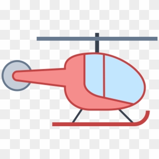 Clip Art Transportation Airplane Helicopters Ⓒ - Pink Helicopter Clipart, HD Png Download