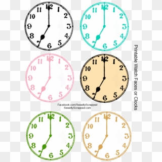 Are You Keeping Time Freebie Printable Watches - Wall Clock, HD Png Download