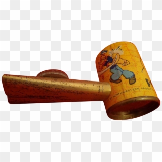 1930s Popeye Kazoo Pipe Novelty Cartoon Toy By Northwestern - Mallet, HD Png Download