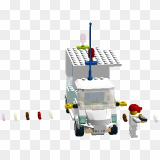 Ice Cream Truck - Lego, HD Png Download