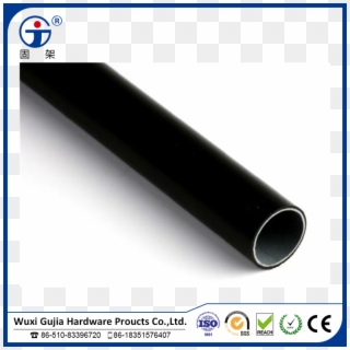 Black Plastic Pe/abs Coated Water Pipe Roll - Painted Creform, HD Png Download