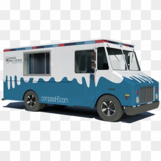 Ice Cream Truck Transparent, HD Png Download