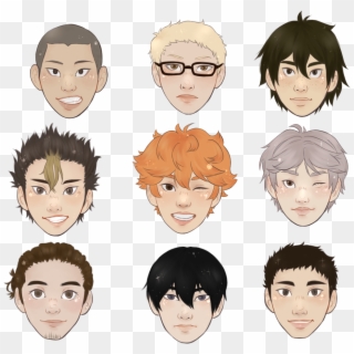Haikyuu Stickers Indivdual • Peppermintpapers Tictail - Cartoon, HD Png Download