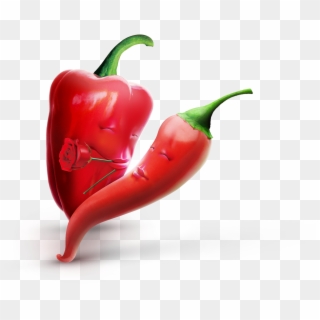 This Graphics Is Red Festive Chili Decorative About - Serrano Pepper, HD Png Download