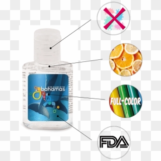 Kills Germs Citrus Scented Full Color Label Fda Safe - Fda, HD Png Download