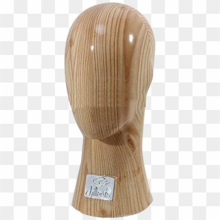 Wig Display Natural Wood Color Hot Sale Head Model - Wig Head Wood, HD Png Download