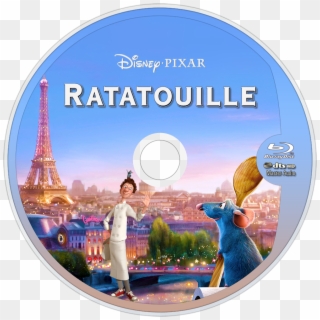 Ratatouille Bluray Disc Image - He Dying To Become A Chef, HD Png Download